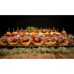 S. Krasauskienė vieno kąsnio padėklas