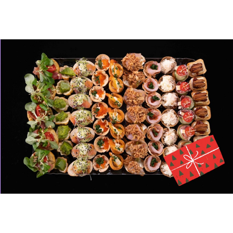 S. Krasauskienė vieno kąsnio padėklas